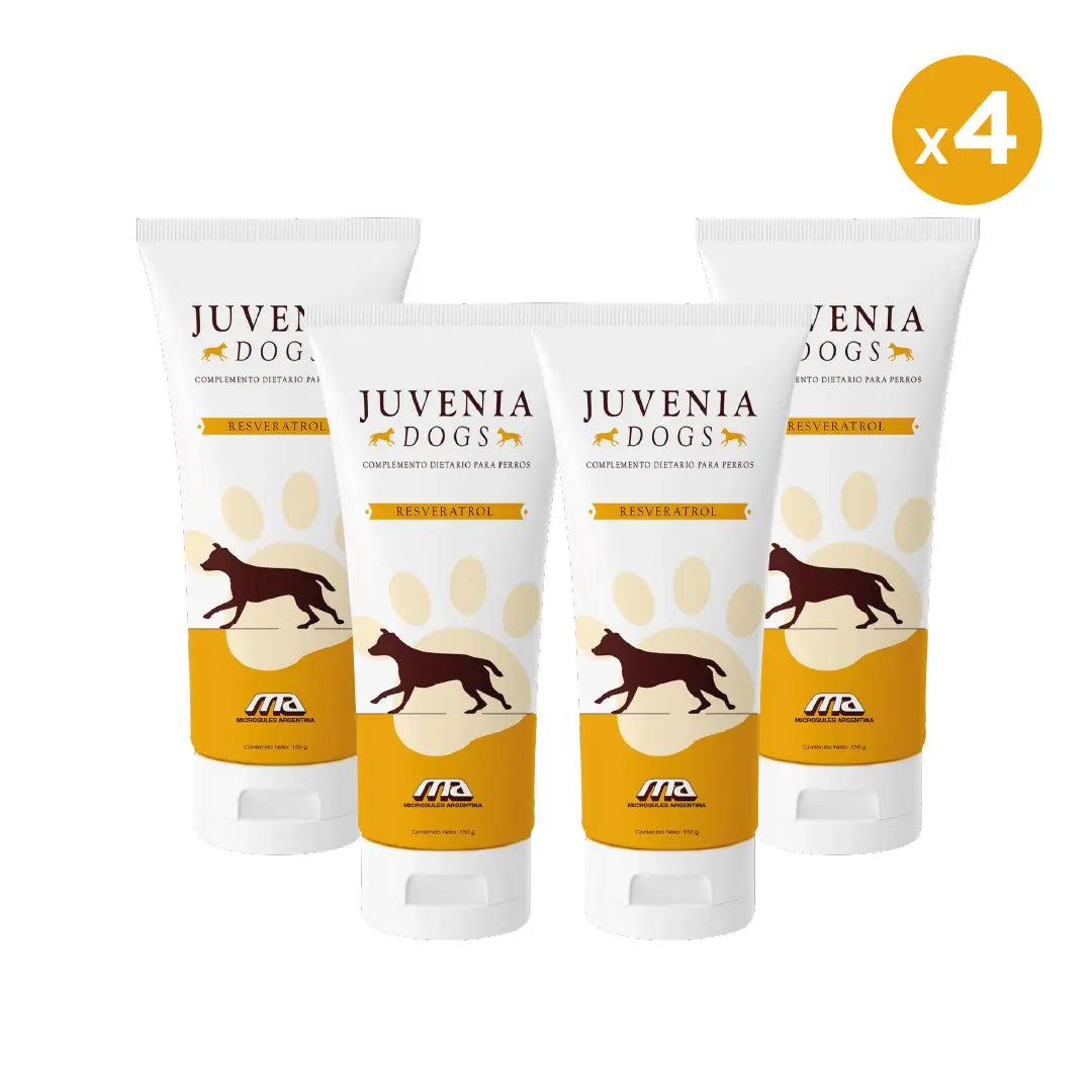 4x JUVENIA DOGS POMO DE 150GR + ENVÍO SIN CARGO A TODO EL PAÍS