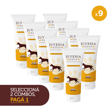 9x JUVENIA DOGS POMO DE 150GR